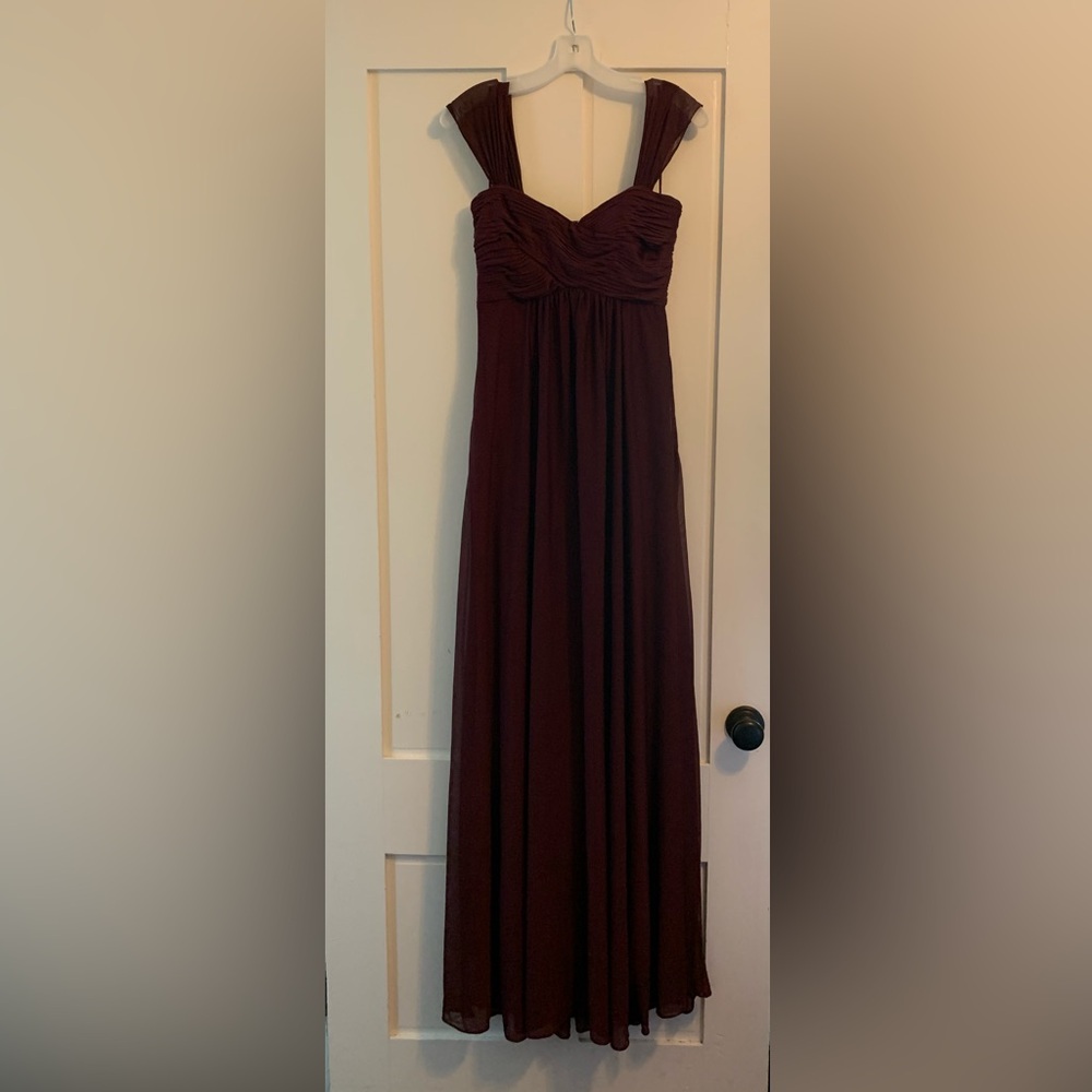 Birdy Grey Maria convertible bridesmaid dress Cabernet size xs